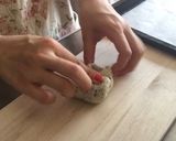 簡単！クリームチーズ黒ごまパン♪作り方4写真