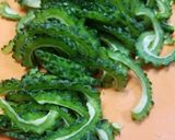 低糖質♪ゴーヤの唐揚げ作り方1写真