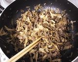 超簡単！作り置き♡牛肉入りきんぴらごぼう作り方1写真