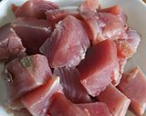 キハダの角煮作り方1写真