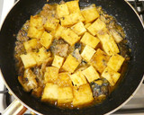 さば缶(水煮缶)と厚揚げの簡単味噌煮込み作り方5写真