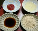 わが家のごちそう♪白身魚の甘酢炒め作り方1写真
