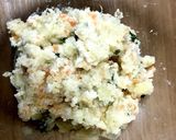離乳食中期*ジャガイモと豆腐のおやき作り方4写真