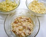 レンジで簡単！タルタルソース☆ハムトマト作り方3写真