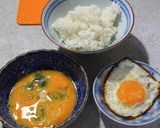 目玉焼きのチャーハン作り方2写真
