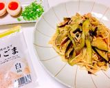 【超簡単レンジで15分】無限なす焼きそば作り方11写真