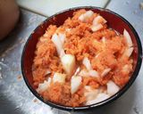 無水・林檎と蜂蜜とろける豚モツ味噌煮込み作り方2写真