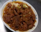 無水・林檎と蜂蜜とろける豚モツ味噌煮込み作り方6写真