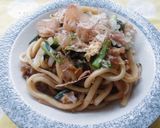 にら玉焼きうどん♫作り方5写真