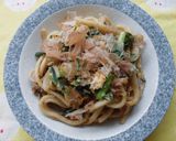 にら玉焼きうどん♫作り方6写真