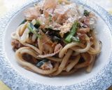 にら玉焼きうどん♫作り方7写真