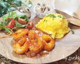明太子クリームオムライス作り方6写真