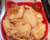 群馬の名物!登利平弁当☆再現☆作り方7写真