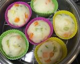 プチ野菜蒸しパン[おやつ･離乳食に]作り方4写真