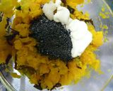 カボチャのわさび昆布サラダ作り方2写真
