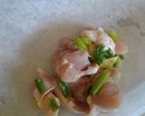 簡単お手軽♪さっぱり薬味の蒸し鶏もも作り方3写真