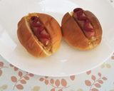 簡単 ロールパンでホットドッグ作り方7写真