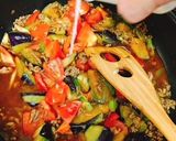 夏向きトマト麻婆茄子作り方10写真