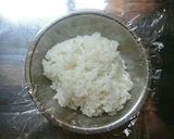 超簡単❗冷食おかず入りお握り☆☆☆作り方4写真