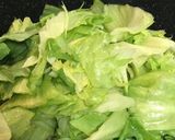 きのことレタスの和風サラダ作り方1写真