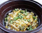 簡単！鶏むね肉ととうもろこしのバター醤油作り方4写真