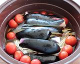 さっぱり！サワラと夏野菜の炊き合わせ作り方3写真