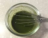 葛粉で抹茶プリン作り方1写真