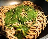 大葉（青しそ）ジェノベーゼ風ベースパスタ作り方5写真