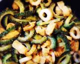 夏はゴーヤ❗️ゴーヤとちくわの味噌炒め作り方7写真