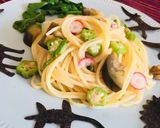 夏野菜◎茄子とオクラの明太子冷製パスタ作り方5写真