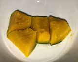 レンジで3分かぼちゃの煮物作り方2写真