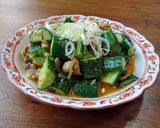 たたき胡瓜の鶏味噌炒め作り方5写真