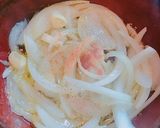 玉ねぎとプチトマトのアヒージョ風作り方3写真
