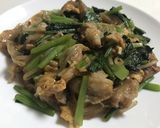 小松菜と豚肉のピリ辛炒め作り方7写真