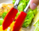 鶏肉とブロッコリーのレモン炒め作り方5写真