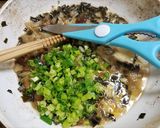 ウスヒラタケとナメコのスクランブルエッグ作り方6写真