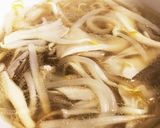 超お手軽！舞茸もやし春雨スープ作り方5写真
