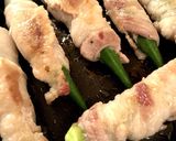 豚肉シリーズ_オクラ巻きカレー味作り方4写真