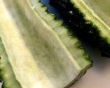 余り野菜シリーズ_ゴーヤのもずく和え作り方2写真