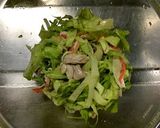 さっぱりレモン塩 鶏モモのサラダそうめん作り方3写真