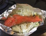 簡単フライパンでサケのホイル焼き(^^)作り方3写真