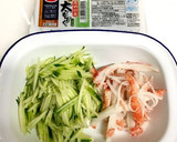 きゅうりともずくのさっぱり和え作り方1写真