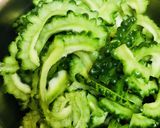 ゴーヤー＆ポテトの温野菜チーズサラダ作り方1写真