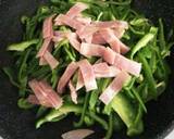 簡単☆大量消費☆弁当☆ピーマンとハム炒め作り方3写真