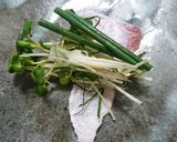 自家製ポン酢でかんぱち冷製香味野菜巻き作り方4写真