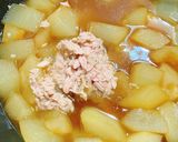ツナと冬瓜の煮物作り方5写真