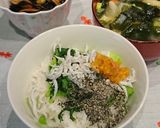 小松菜の菜飯&炒飯作り方2写真