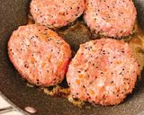ふっくら胡麻味噌ハンバーグ(動画有)作り方7写真