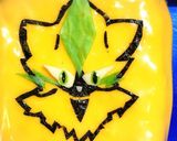 キャラ弁 ポケモン☆ゼラオラ作り方8写真