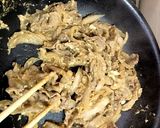 簡単！豚肉のトンカツソース玉子とじ作り方4写真